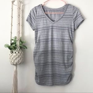 ✨3/$20✨ a:glow Maternity Stripes Small Pregnancy T-shirt